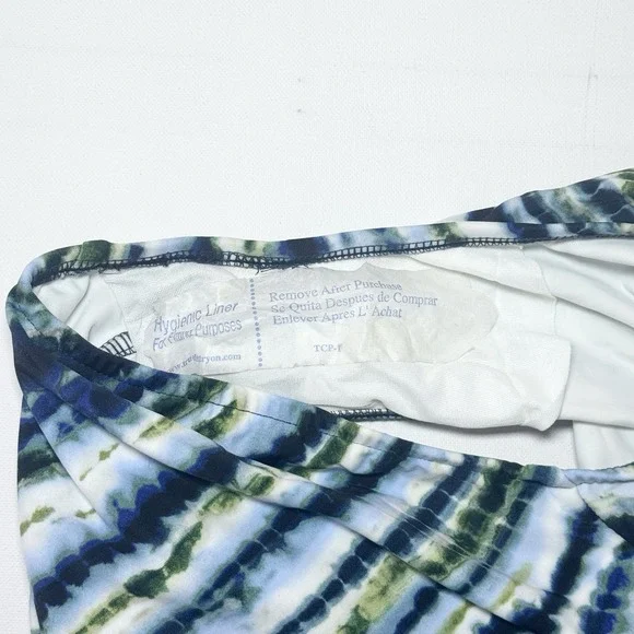 Magicsuit Miraclesuit Womens Swimsuit Size 12 Flower Child Tie Dye Print Keyhole - Picture 7 of 11